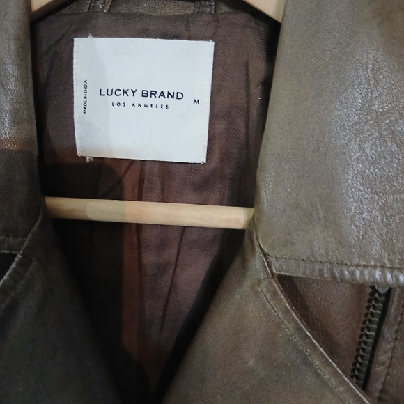 Brown Leather Jacket - Picture 7 of 14